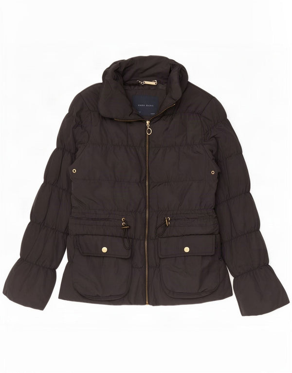 Zara Γυναικείο μπουφάν UK 14 Large Navy Blue