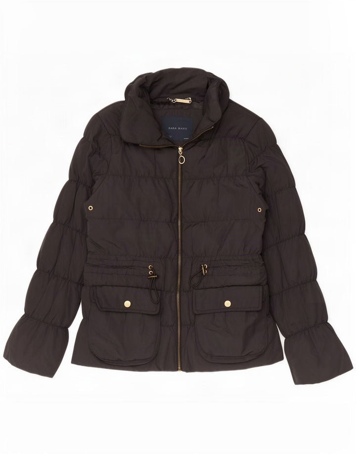 Zara Γυναικείο μπουφάν UK 14 Large Navy Blue