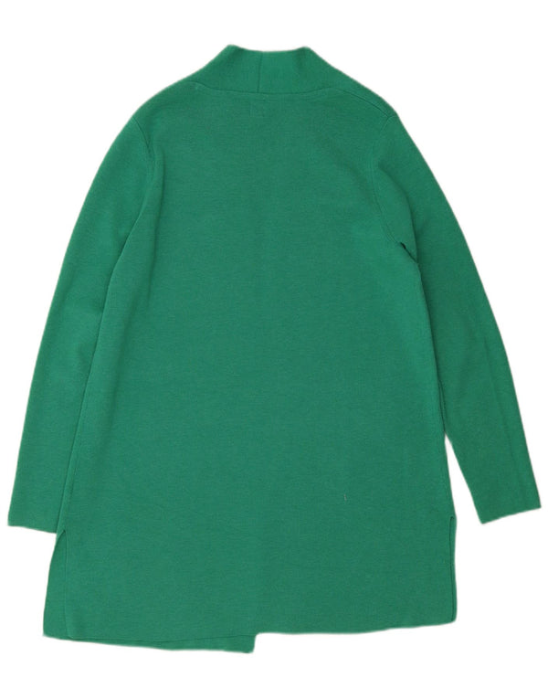 John Lewis Γυναικείο Longline Open Cardigan πουλόβερ UK 12 Medium Green