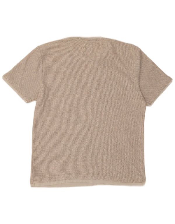 Zara Ανδρικό T-Shirt Top XL Beige