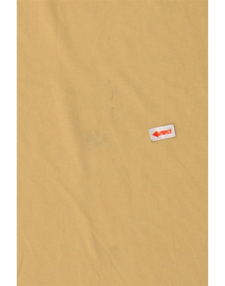 Γραφικό T-Shirt Ανδρικό VANS Classic Fit Top Μεσαίο κίτρινο βαμβακερό