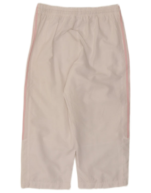 Adidas Γυναικεία φόρμα φόρμας Capri UK 12 Medium White Polyester