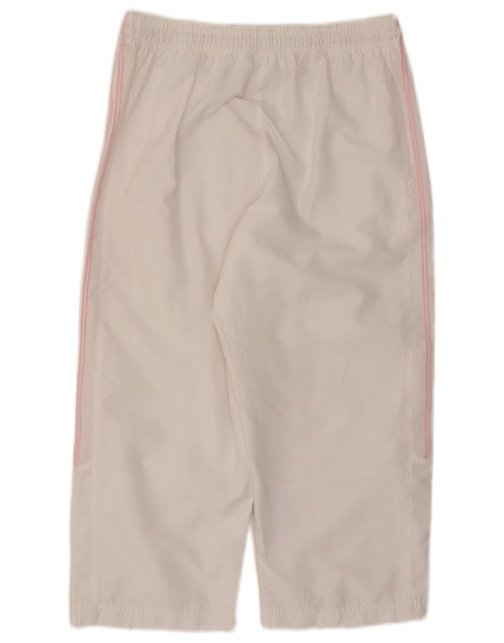 Adidas Γυναικεία φόρμα φόρμας Capri UK 12 Medium White Polyester