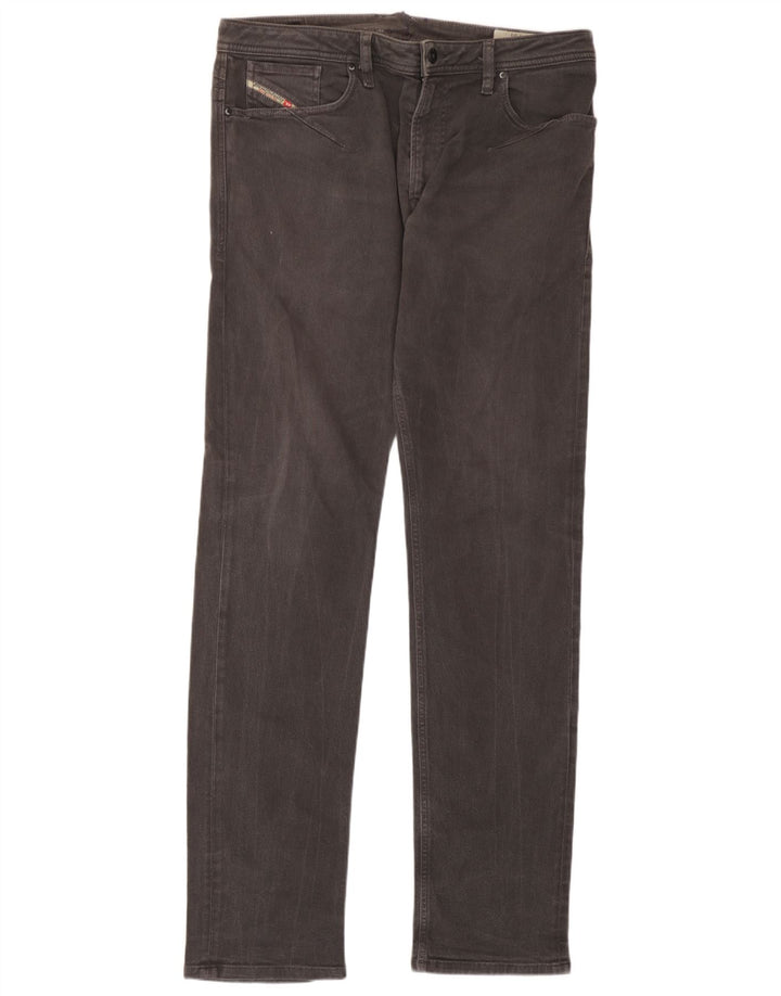 Diesel Ανδρικό Slim Jeans W36 L34 Γκρι βαμβακερό