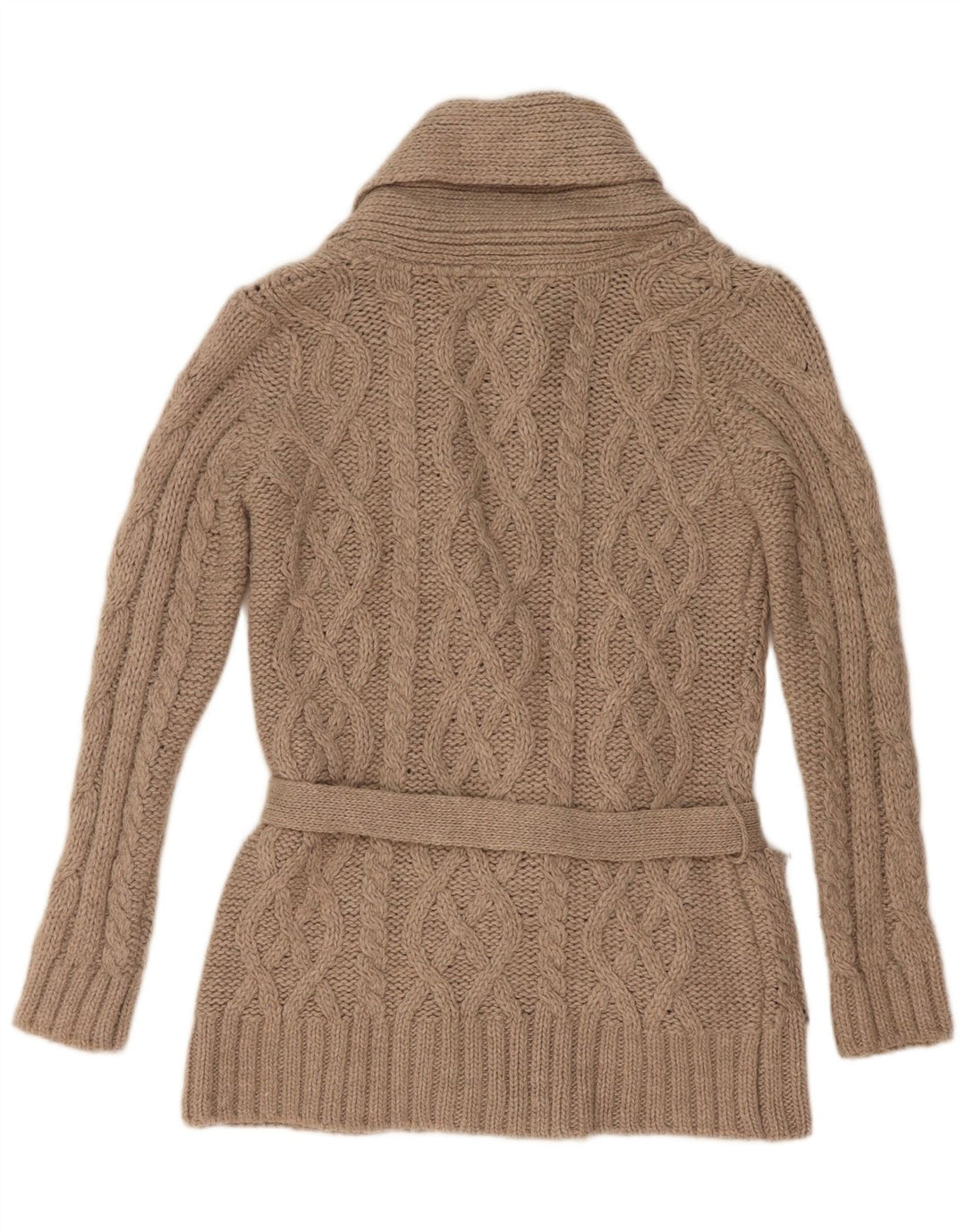 Zara Γυναικεία Ζακέτα UK 10 Small Grey Acrylic