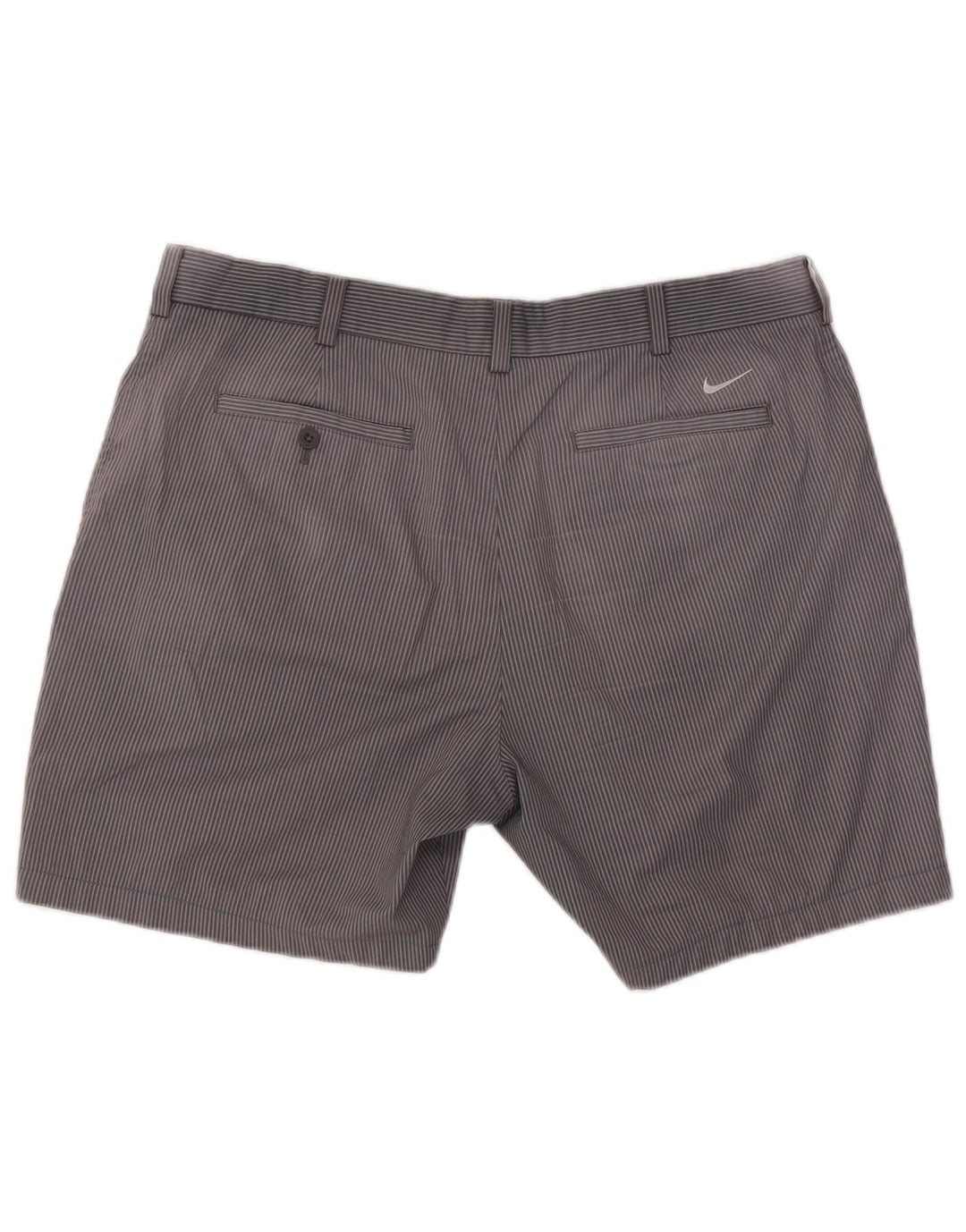 Ανδρικό σορτς chino γκολφ Nike W36 με μεγάλο γκρι ρίγες πολυεστέρας