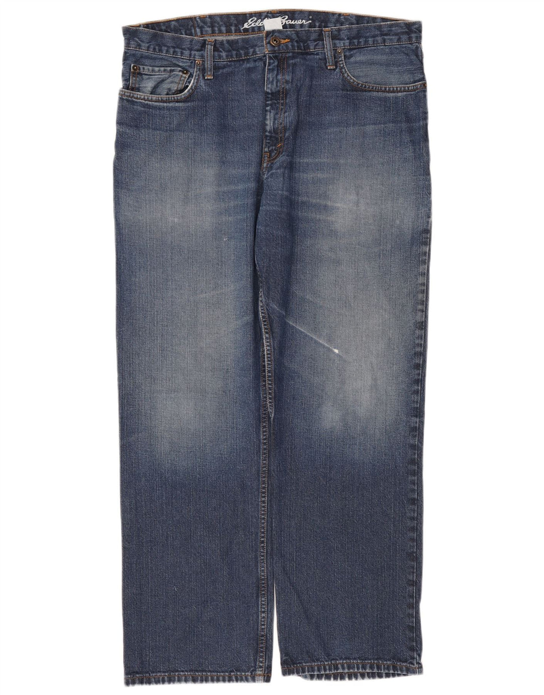 Ανδρικό τζιν ίσιο Eddie Bauer W36 L30 Μπλε βαμβακερό