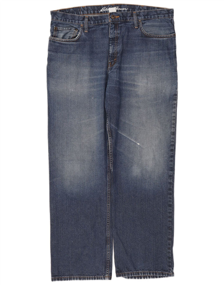 Ανδρικό τζιν ίσιο Eddie Bauer W36 L30 Μπλε βαμβακερό