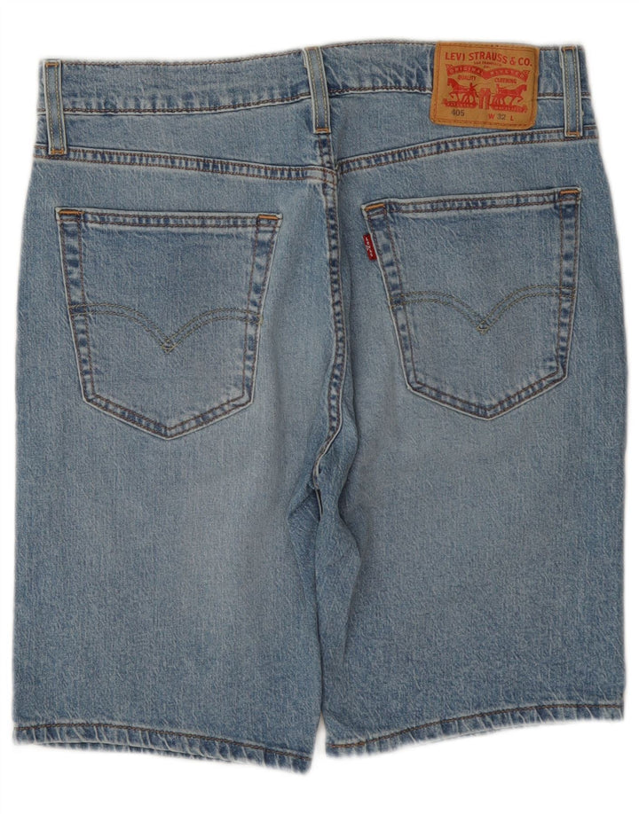 Ανδρικό τζιν σορτς Levi's 405 W32 μεσαίο μπλε βαμβακερό