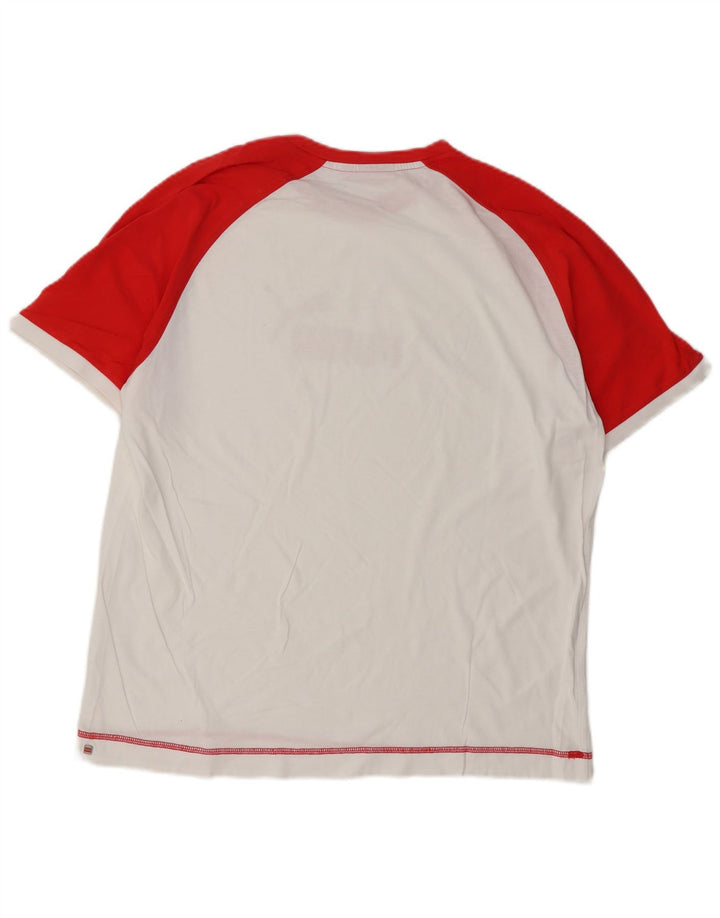 Ανδρικό γραφικό T-Shirt PUMA Top XL Λευκό, βαμβακερό