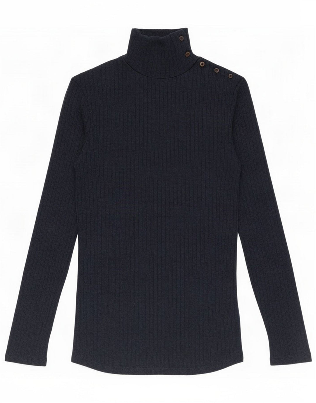 Massimo Dutti Γυναικείο μακρυμάνικο μπλουζάκι UK 14 Medium Navy Blue