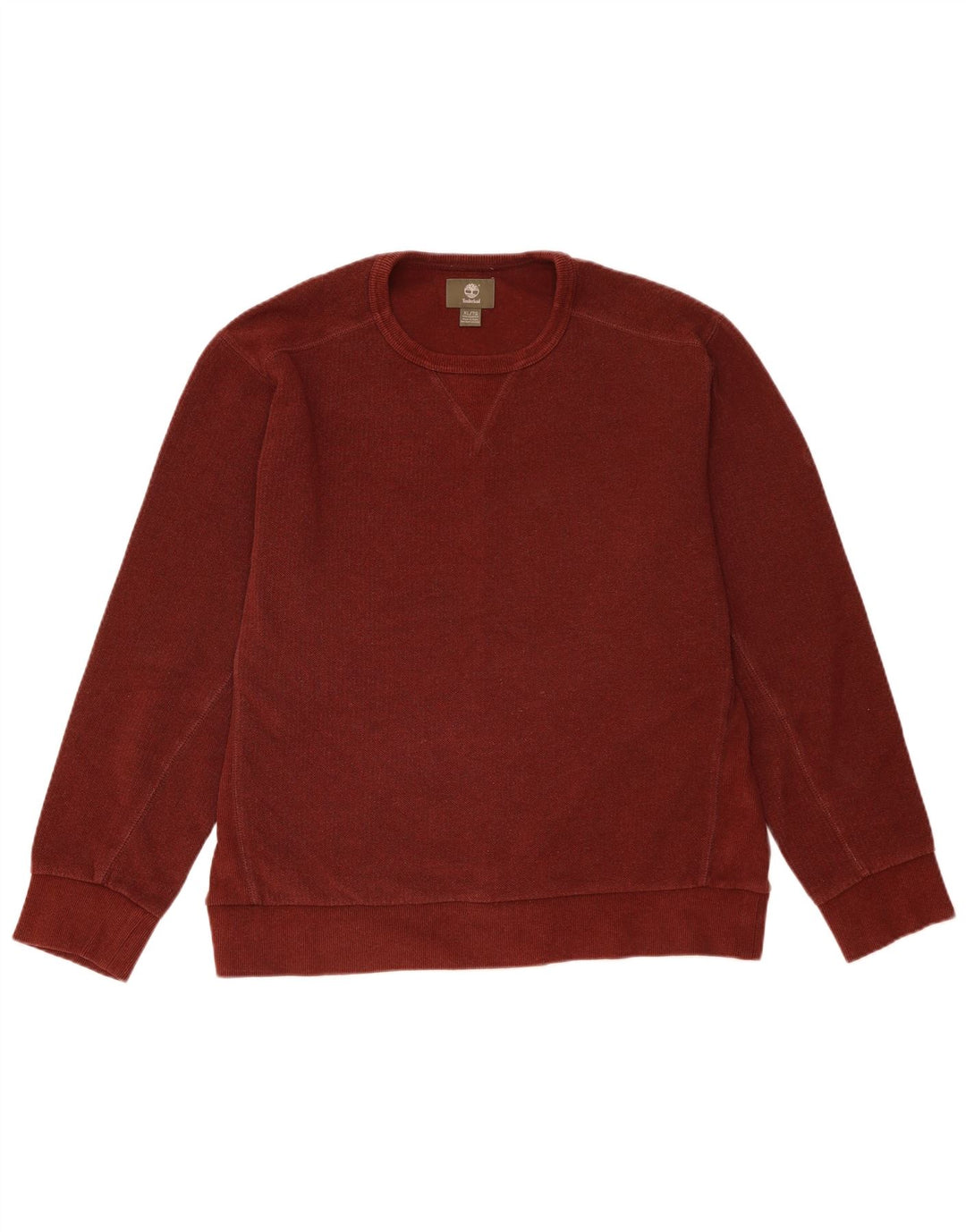 TIMBERLAND Ανδρικό φούτερ με κανονική εφαρμογή Jumper XL Κόκκινο βαμβακερό