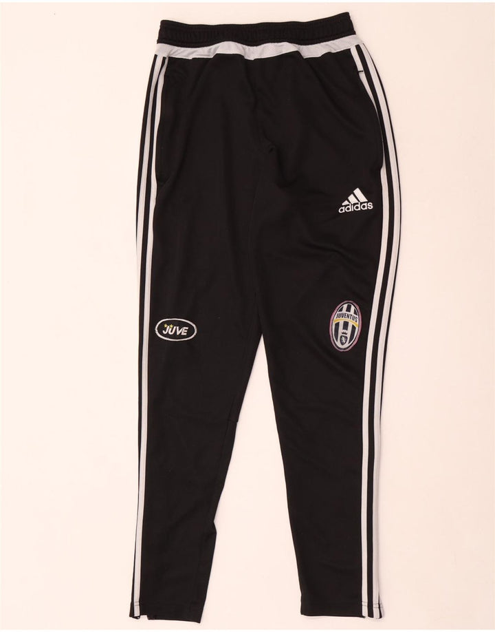 Παντελόνι αθλητικής φόρμας Adidas γραφικό Juventus Μικρό μαύρο πολυεστέρα