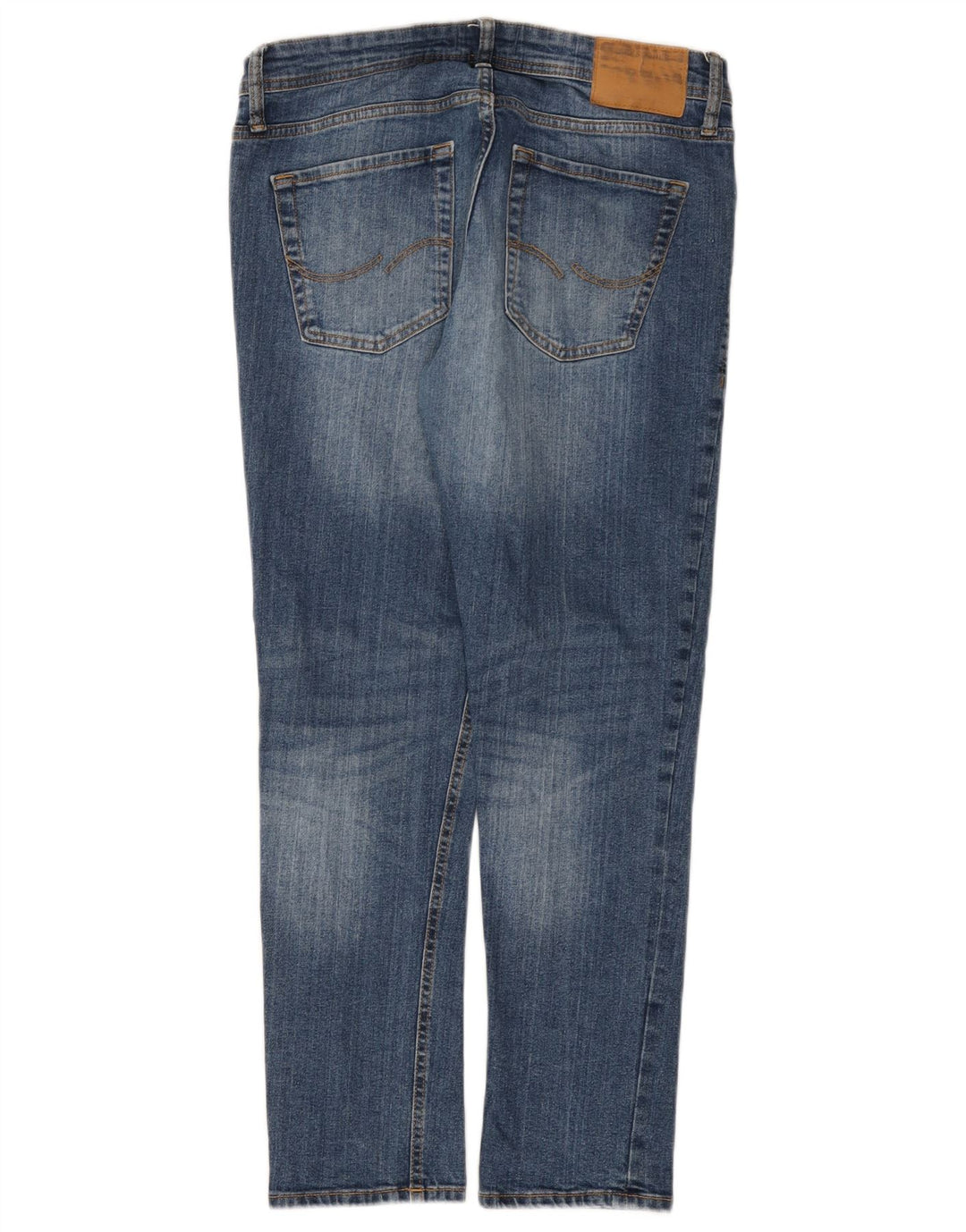 JACK & JONES Ανδρικό Slim Jeans W34 L30 Μπλε βαμβακερό