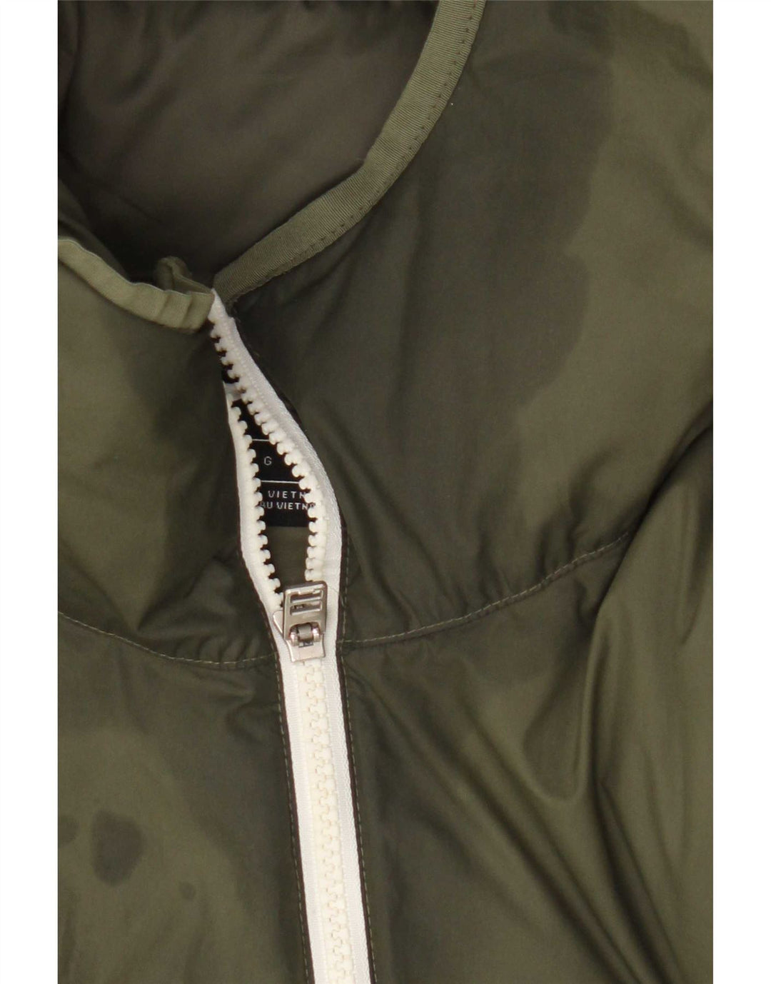 Ανδρικό παλτό Nike με κουκούλα UK 40 Large Khaki Polyester
