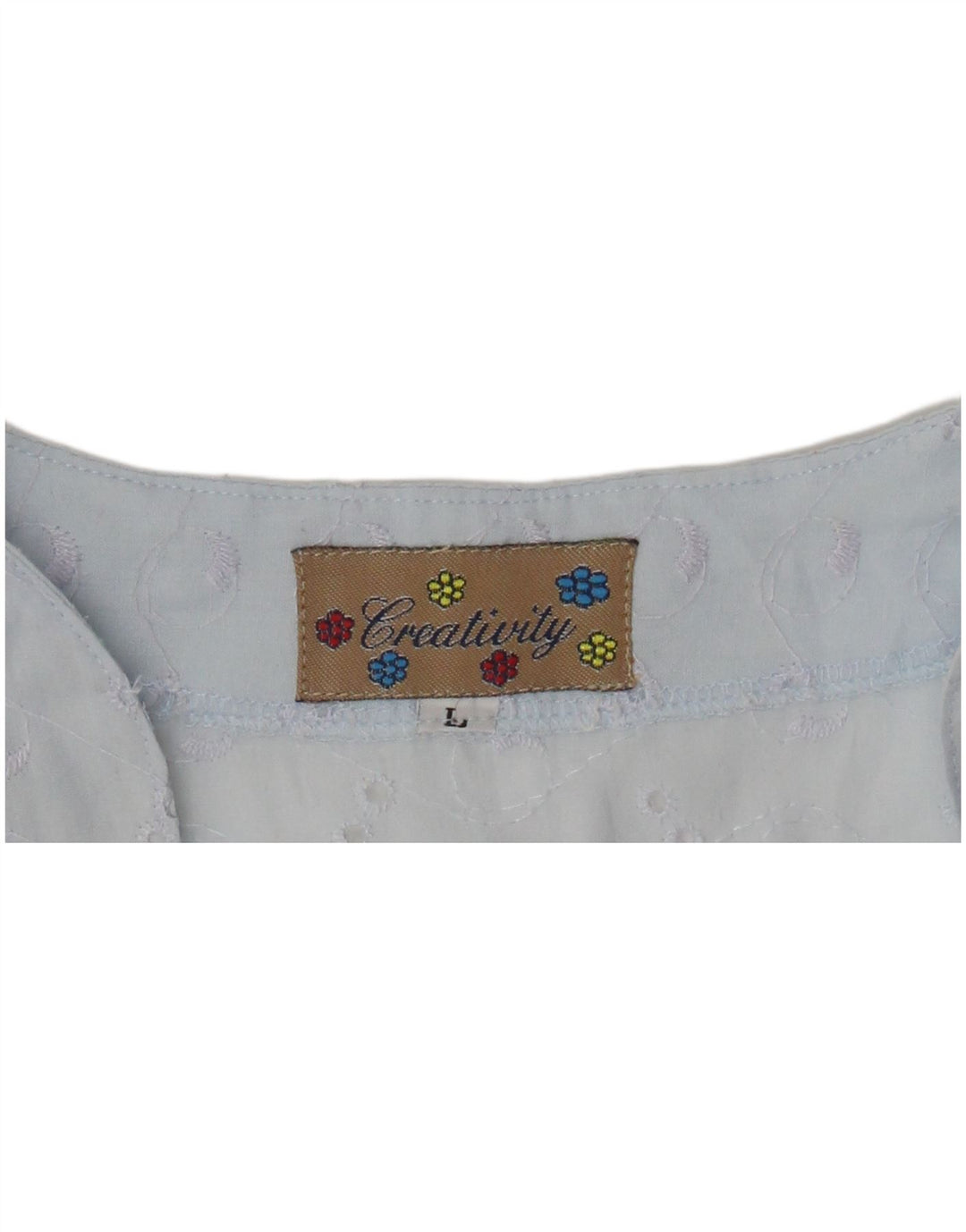 Creativity Γυναικεία Αμάνικη Μπλούζα UK 14 Large Blue