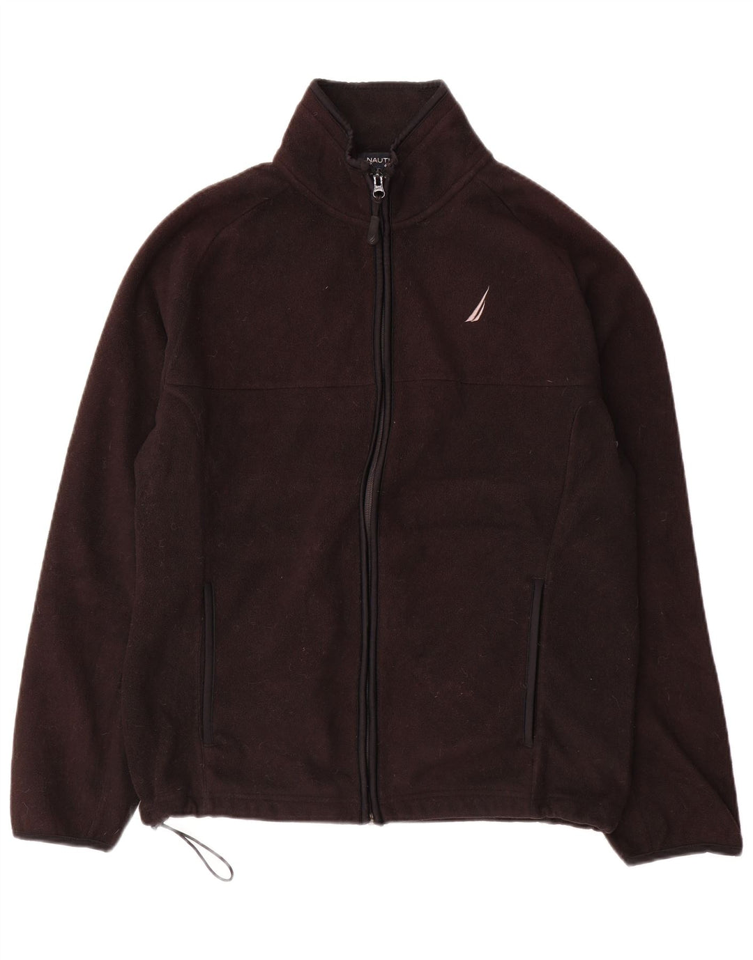 Nautica Ανδρικό Fleece Jacket UK 38 Medium Black Polyester