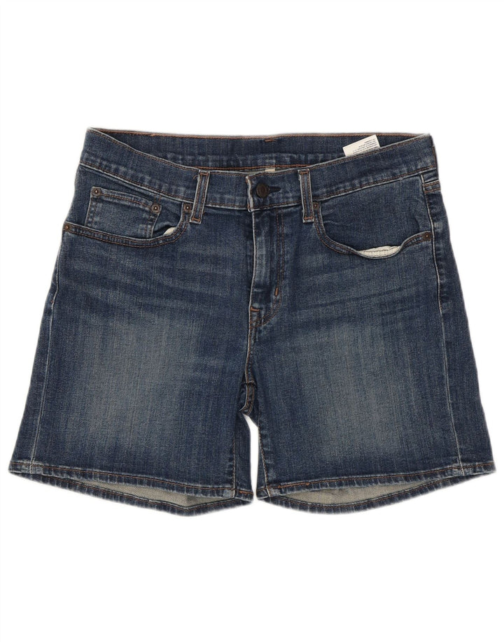 LEVI'S Womens Denim Shorts W30 Medium Blue Cotton