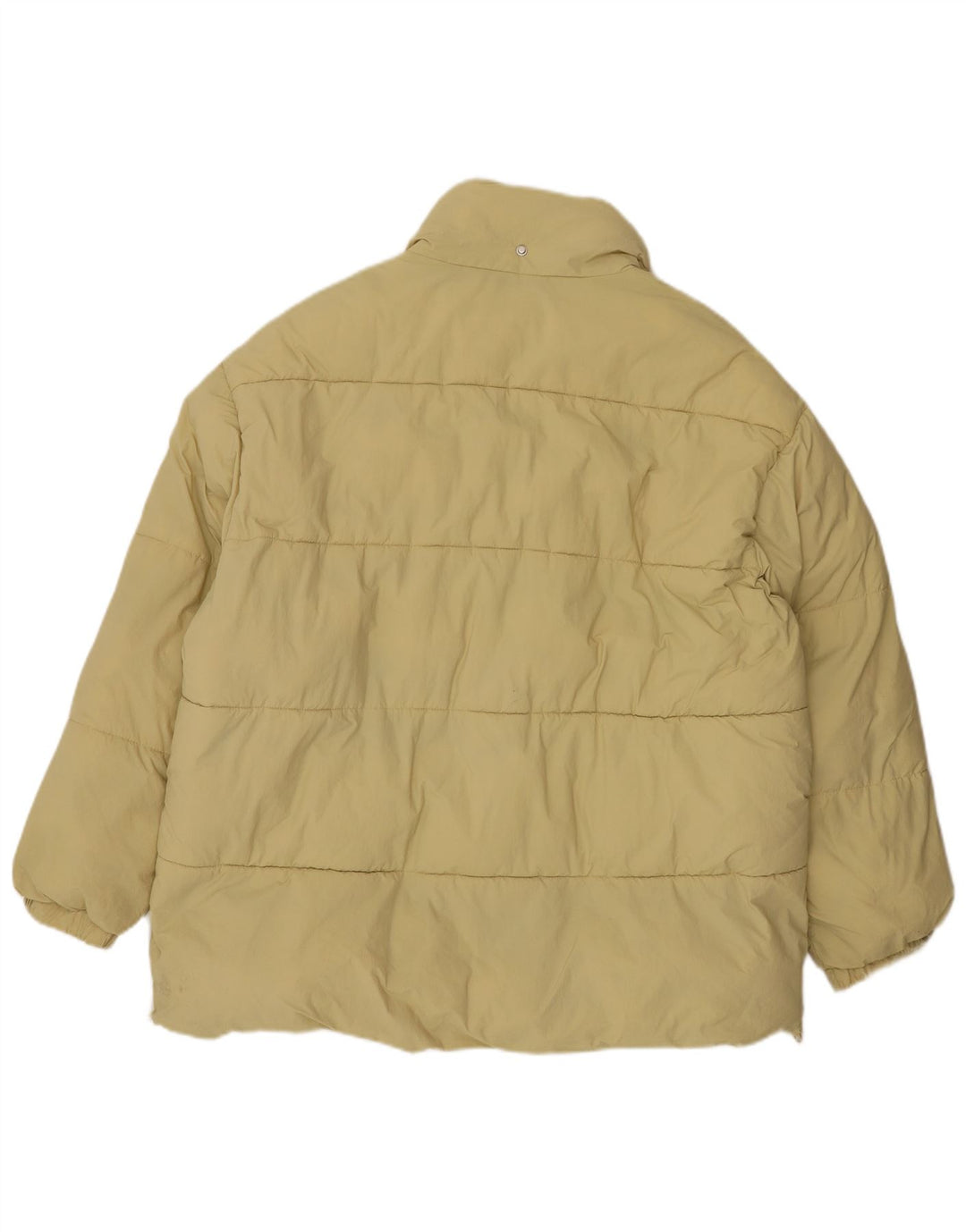 Zara Γυναικείο μπουφάν UK 16 Large Yellow Nylon