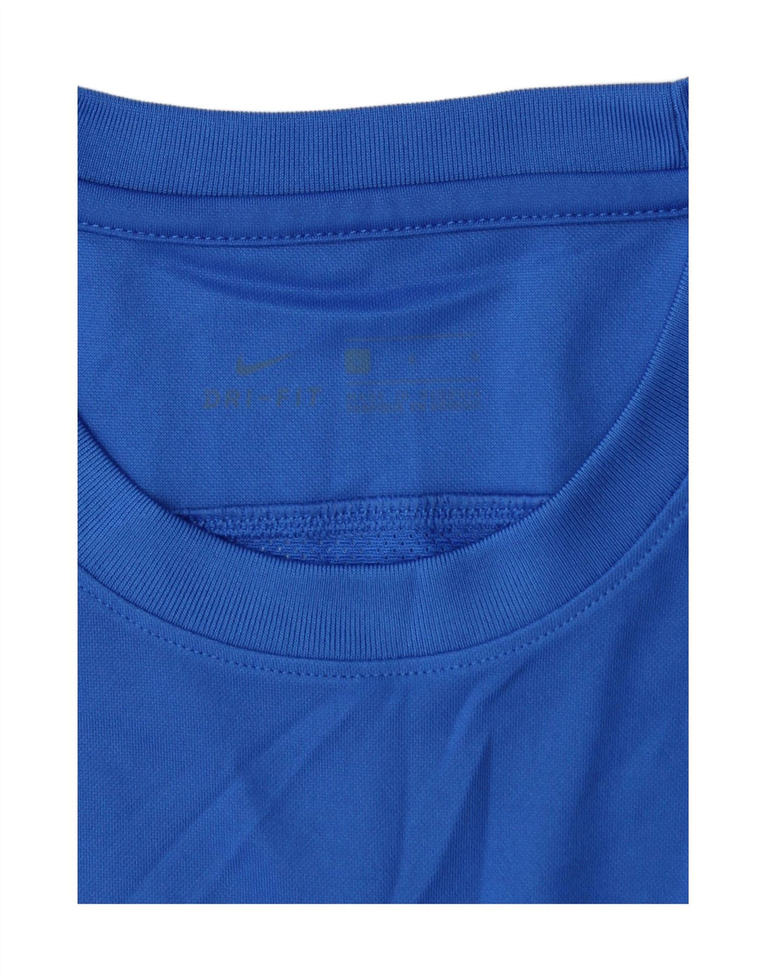 Γραφικό μπλουζάκι NIKE Ανδρικό Dri Fit Top Large Blue Polyester