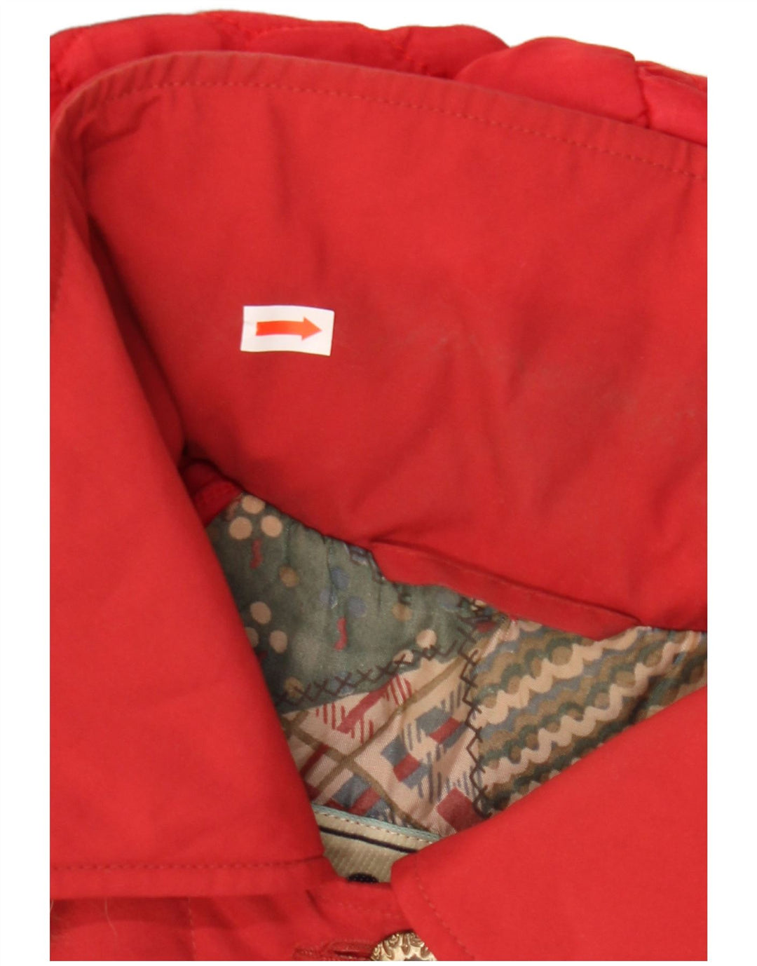 Vintage Γυναικείο Μπουφάν Parka με κουκούλα IT 44 Medium Red