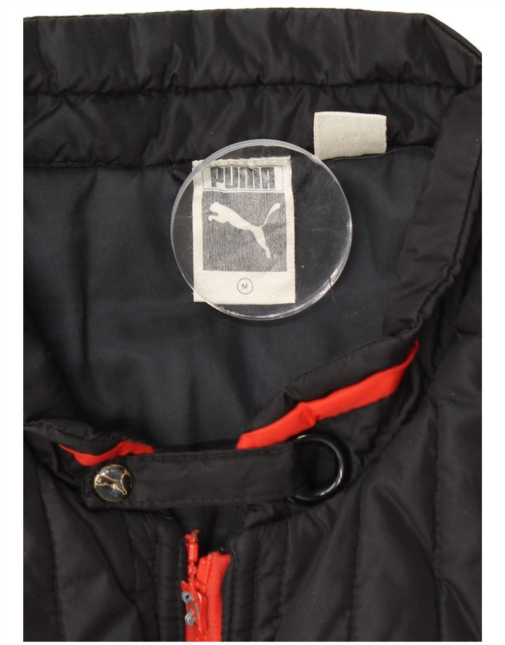 Ανδρικό μπουφάν PUMA με επένδυση UK 38 Medium Black Colourblock