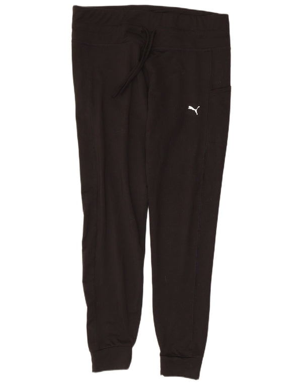 Γυναικεία αθλητική φόρμα PUMA Παντελόνι Joggers UK 18 XL Μαύρο πολυεστέρα