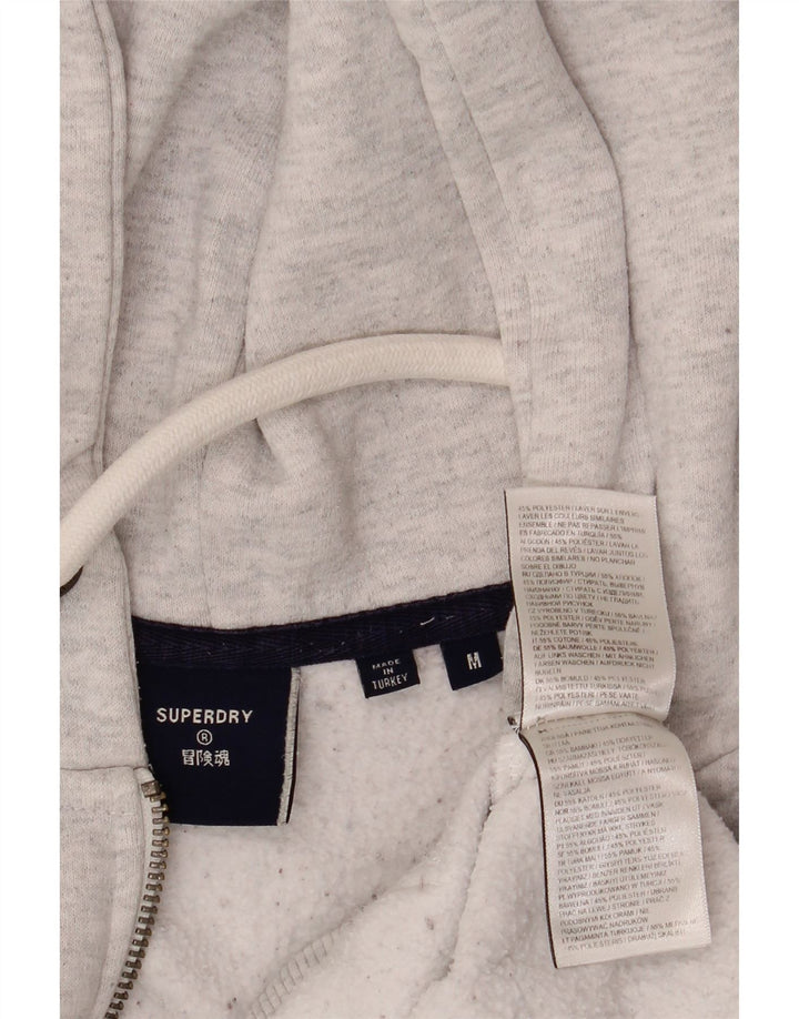 Ανδρικό πουλόβερ με κουκούλα με φερμουάρ Superdry μεσαίο βαμβακερό