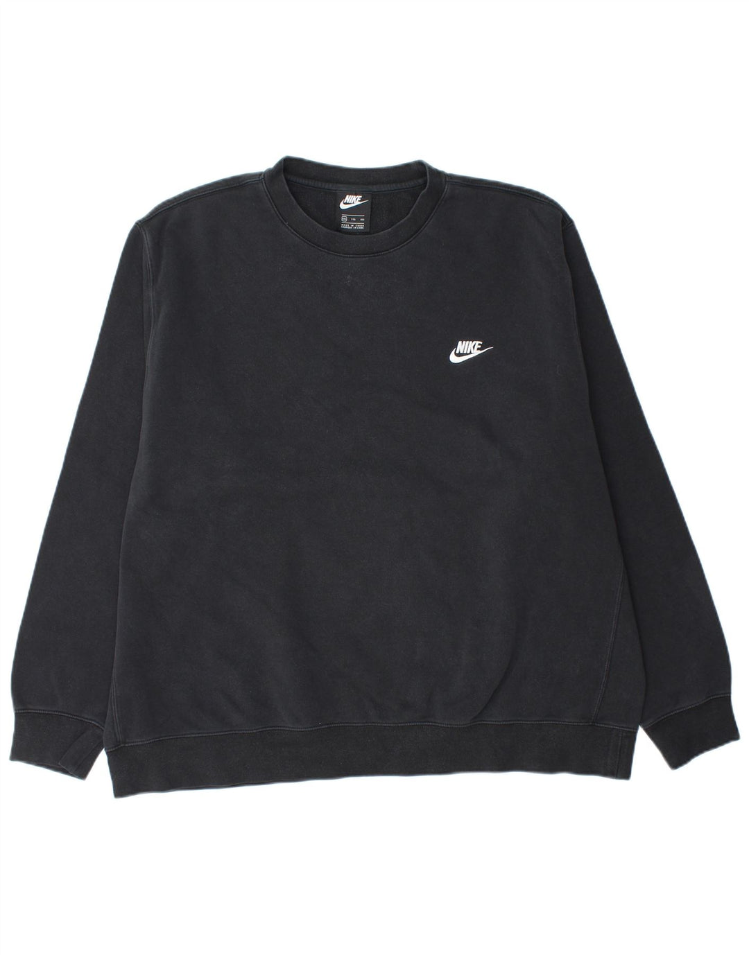 Ανδρικό φούτερ NIKE Jumper 2XL Μαύρο βαμβακερό