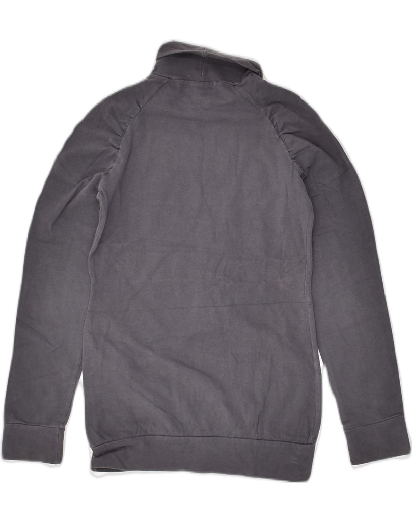 FIORUCCI Girls Graphic Sweatshirt Jumper 7-8 Years Medium Grey Cotton | Vintage Fiorucci | Thrift | Second-Hand Fiorucci | Used Clothing | Messina Hembry 