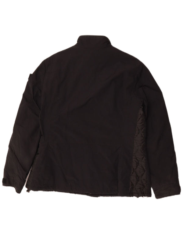 Aspesi Γυναικείο Μπουφάν Windbreaker UK 18 XL Μαύρο Πολυαμίδιο