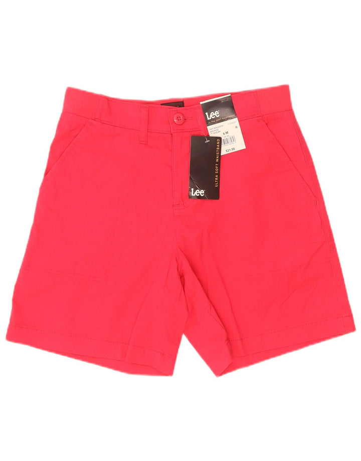 Lee Γυναικείο Σορτς Chino US 6 Medium W30 κόκκινο βαμβακερό