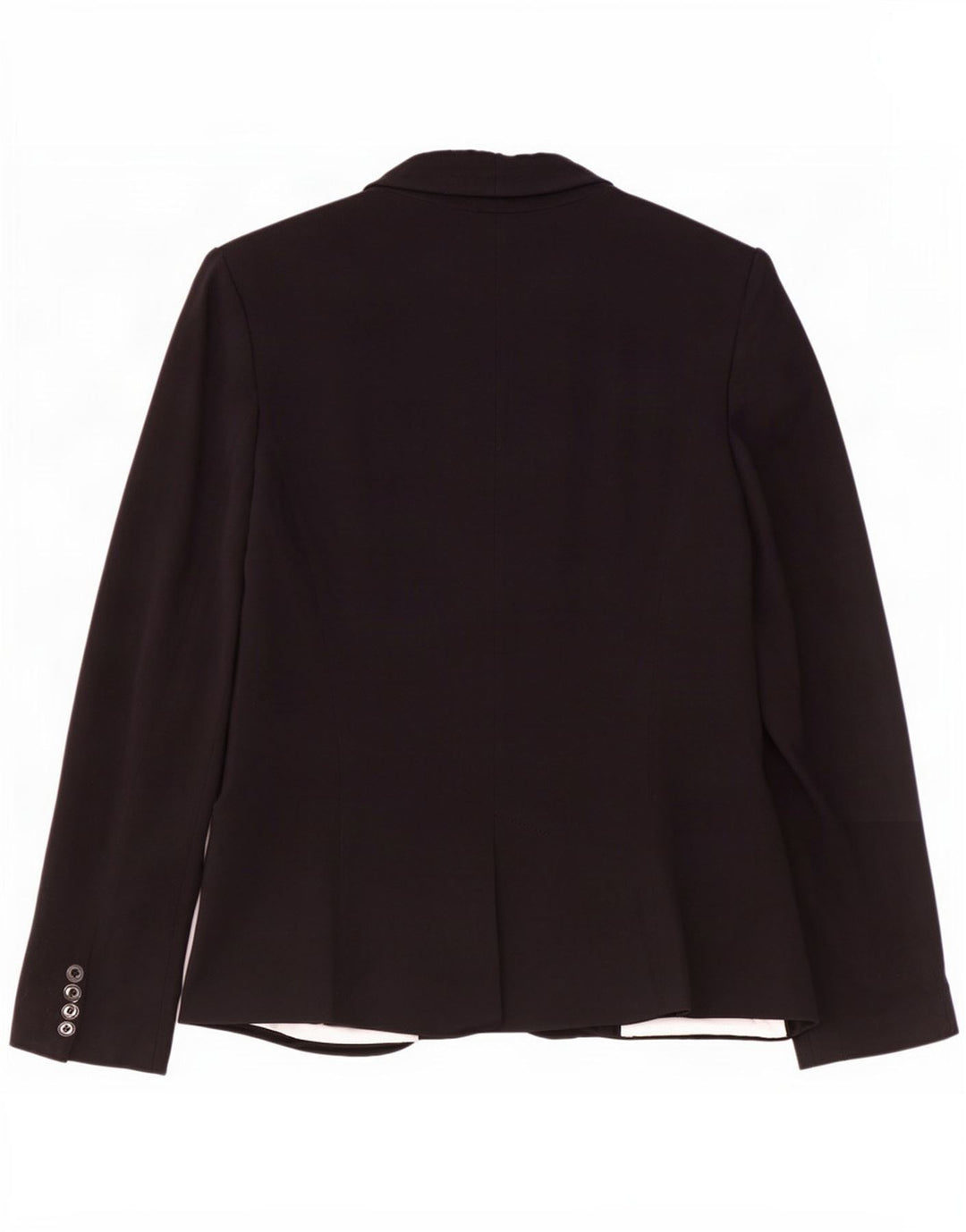 Zara Γυναικείο σακάκι 1 κουμπιού blazer UK 10 Small Black Viscose