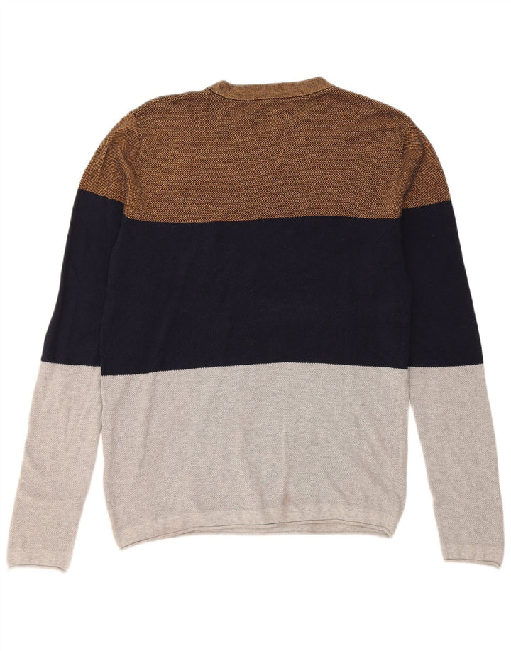 Jack & Jones Ανδρικό πουλόβερ με λαιμόκοψη, μεγάλο πολύχρωμο χρώμα