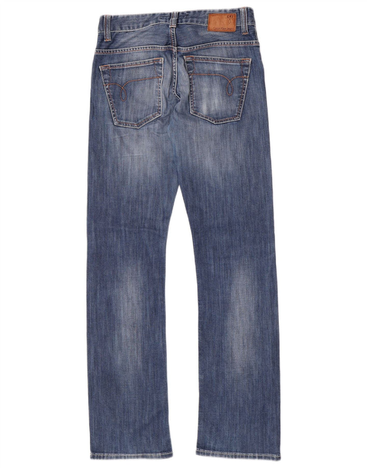 Γυναικείο τζιν ίσιο Calvin Klein W30 L34 Μπλε