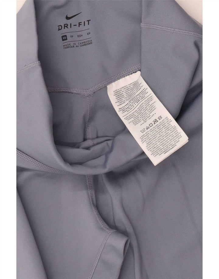 Γυναικεία κολάν Nike Dri Fit UK 4 XS Blue Polyester