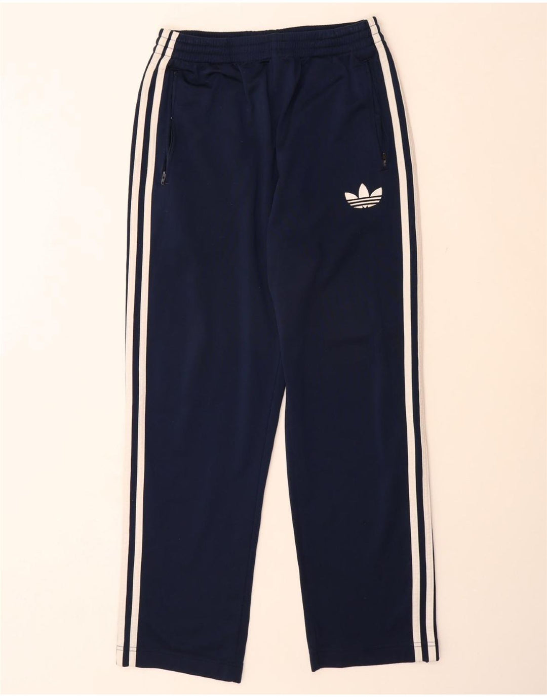 Ανδρική αθλητική φόρμα ADIDAS Παντελόνι Μικρό Navy Blue Polyester