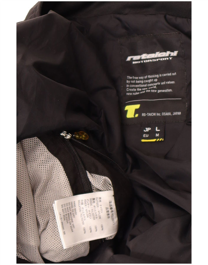Ανδρικό RS Taichi Graphic Racer Jacket UK 38 Medium Black Colorblock Nylon