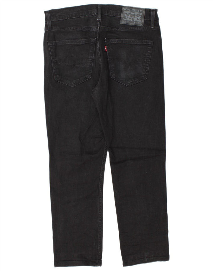 Levi's Mens 511 Slim Jeans W33 L26 Μαύρο βαμβακερό