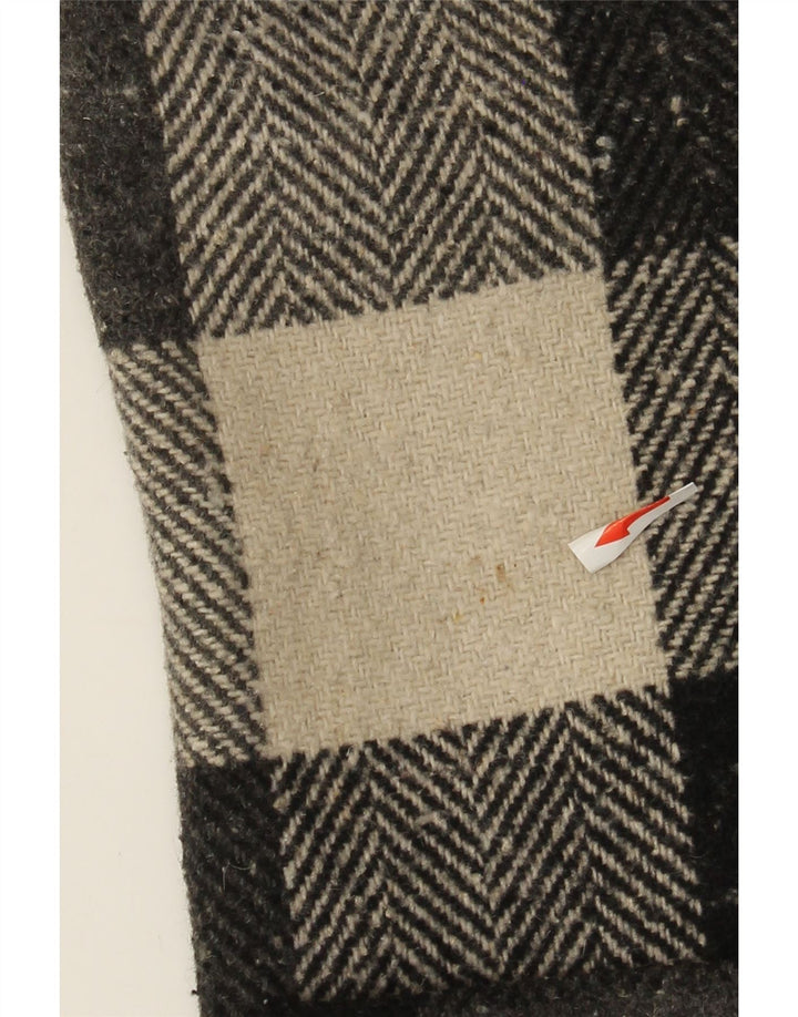 Vintage Γυναικείο Gilet IT 44 Medium Black Check Wool