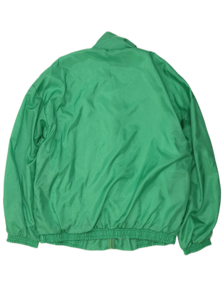 Vintage ανδρική αθλητική φόρμα Top Jacket Μεγάλο Πράσινο Νάιλον