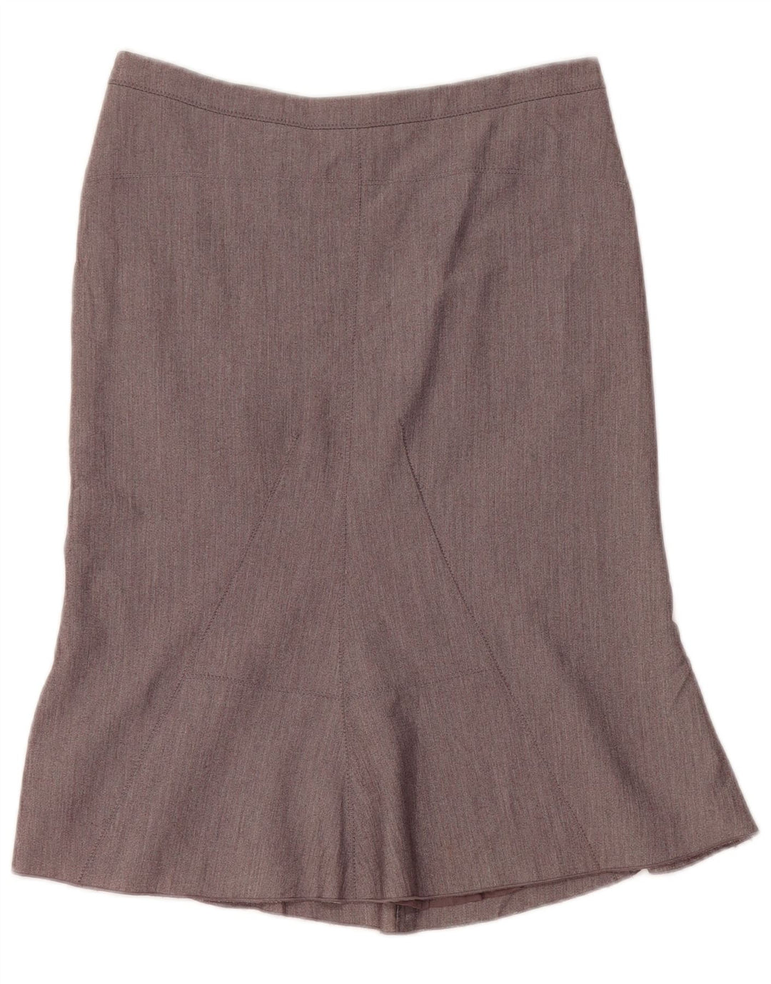BCBGMAXAZRIA Γυναικεία Τρομπέτα Φούστα US 0 XS W28 Γκρι Πολυεστέρας