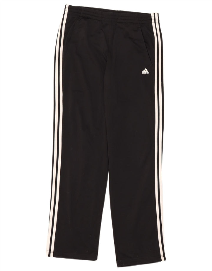 Ανδρική αθλητική φόρμα Adidas, μεσαίο μαύρο πολυεστέρα