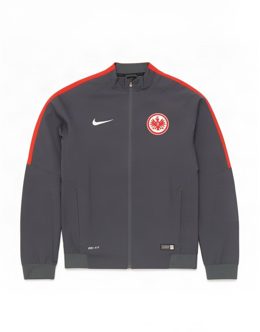 Ανδρική φόρμα Nike Eintracht Frankfurt Top Jacket μεσαίο γκρι χρώμα
