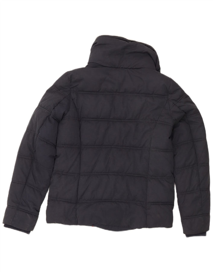 Fat Face Γυναικείο μπουφάν UK 12 Medium Navy Blue Polyester
