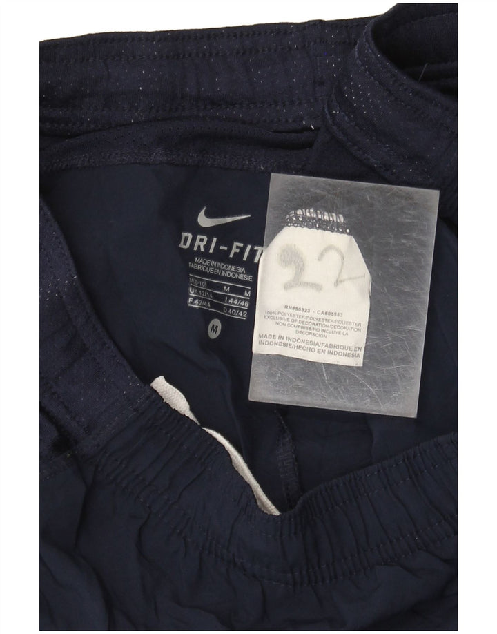 Γυναικείο αθλητικό σορτς NIKE Dri Fit UK 12/14 Medium Navy Blue Colorblock