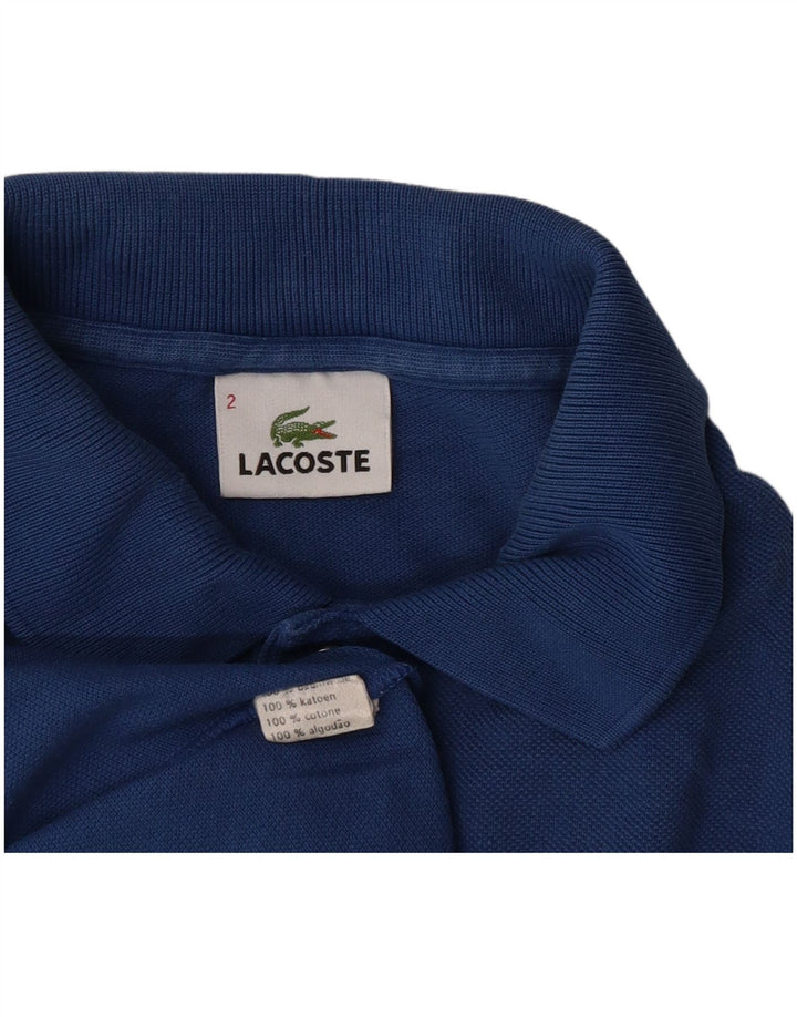 Ανδρικό πουκάμισο πόλο Lacoste νούμερο 2 XS Μπλε βαμβακερό