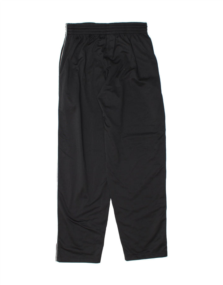 ASICS Boys Graphic Tracksuit Trousers 13-14 Years XL Black Polyester Vintage Asics and Second-Hand Asics from Messina Hembry 