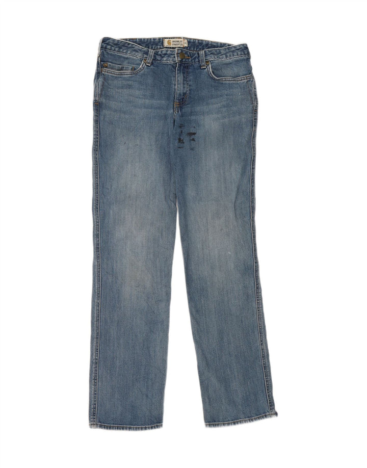 Carhartt Γυναικείο ίσιο τζιν US 8 Medium W30 L31 Blue Cotton