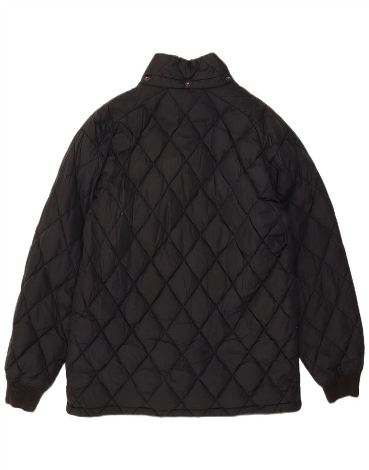 Ανδρικό καπιτονέ μπουφάν Alberto Aspesi UK 36 Small Black Polyamide
